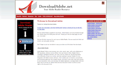 Desktop Screenshot of downloadadobe.net